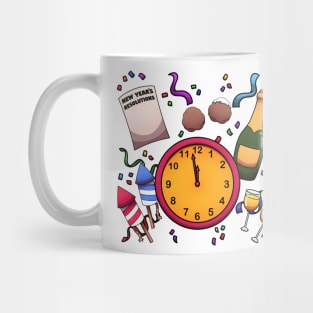 Some New Year Elements Mug